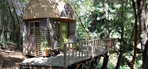 Mushroom Dome Cabin