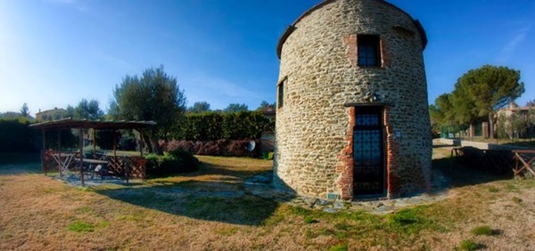 Old Tower with Lake View