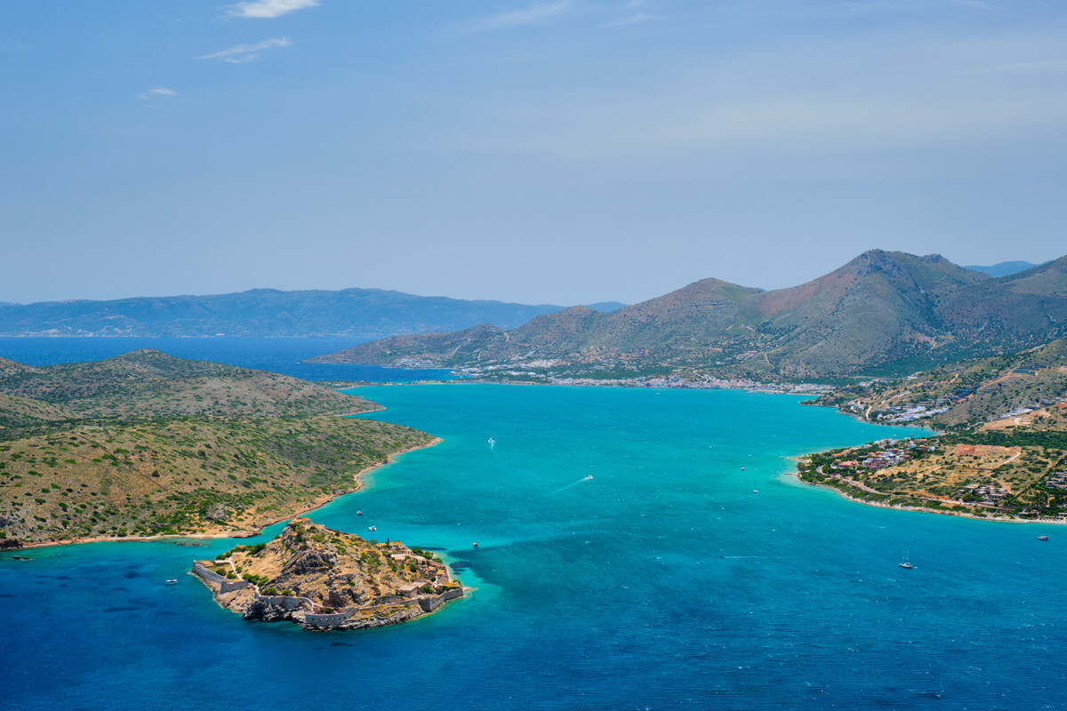 Island Of Spinalonga, Crete, Greece