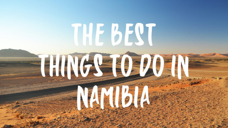 The Best Things To Do in Namibia